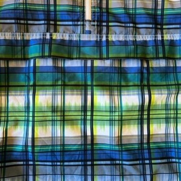 Champion Nylon Plaid Stadium Packable 1/4 Zip Pullover Windbreaker Jacket Mens M - Picture 6 of 12